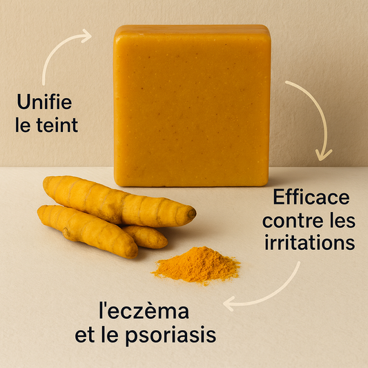 Savon Curcuma Glow — Illumine, nourrit et ravive l’éclat naturel