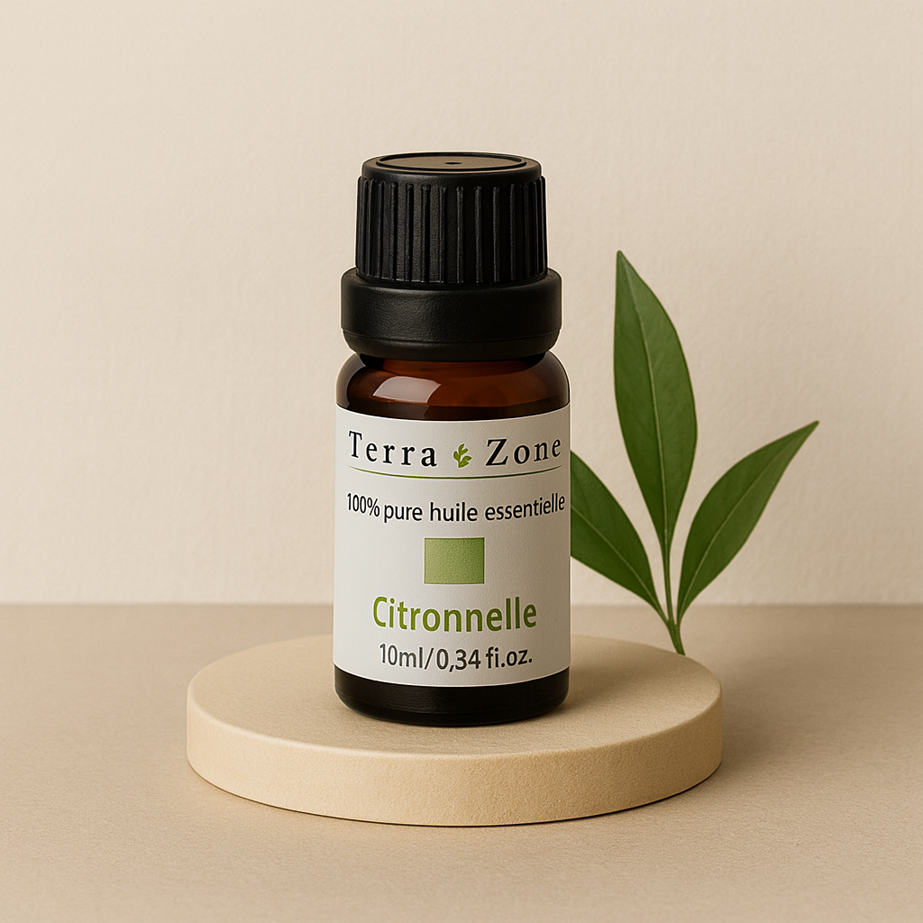 Huile Parfumée Naturelle Citronnelle Aromatika - Parfum D'intérieur, Fabriqué En Inde