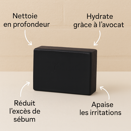 Savon Noir à l’Avocat — Nourrit et assouplit la peau