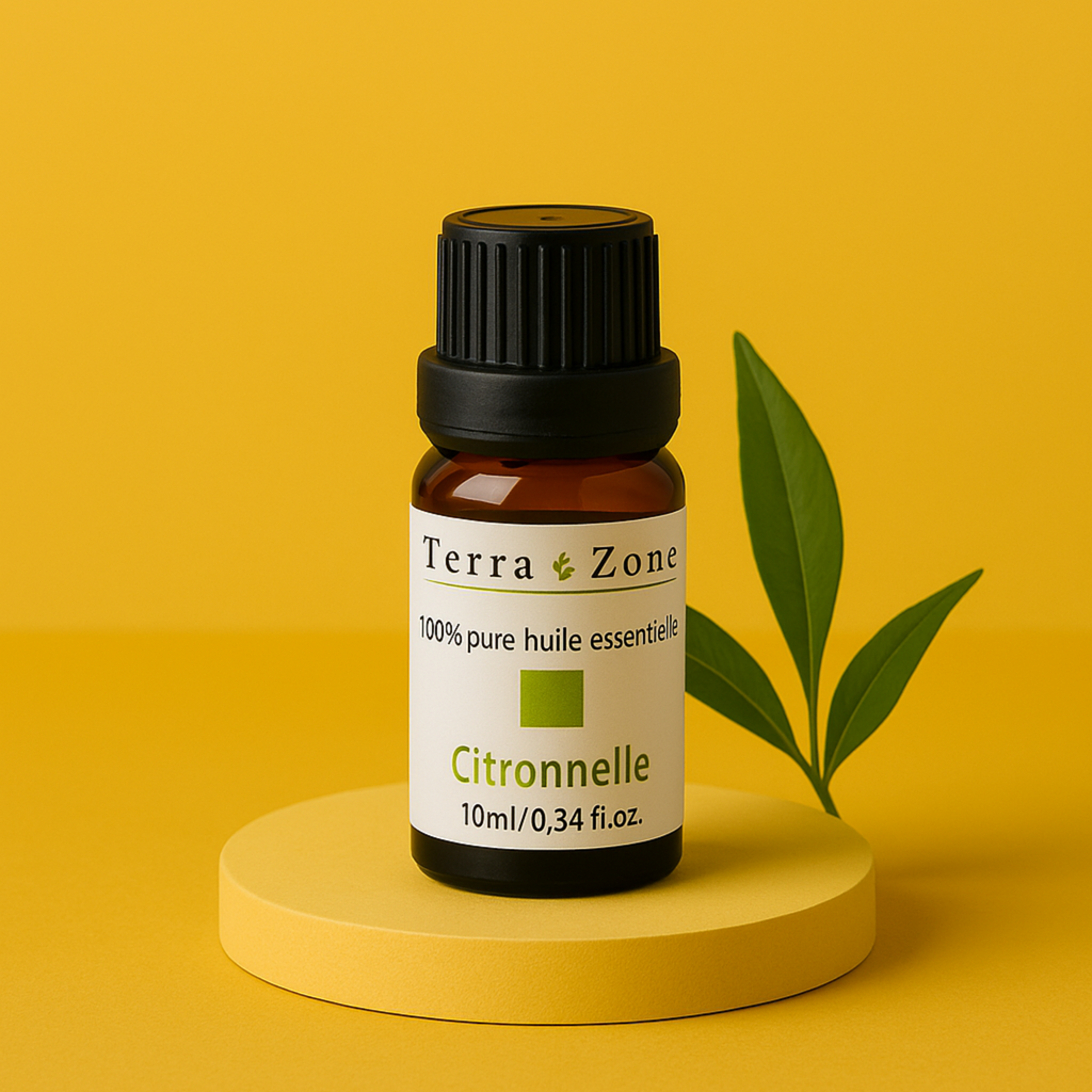 Huile Citronnelle 100% Naturelle Pure