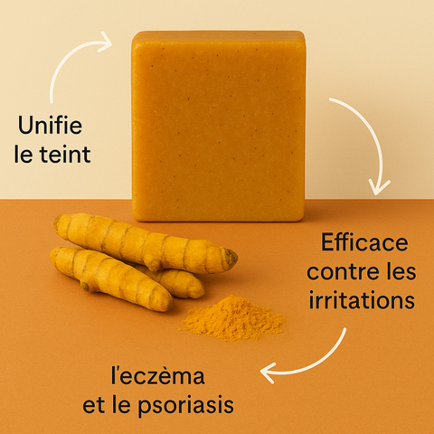 Savon Surgras au Curcuma