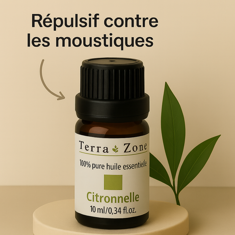 Huile Citronnelle – Protection naturelle au parfum frais
