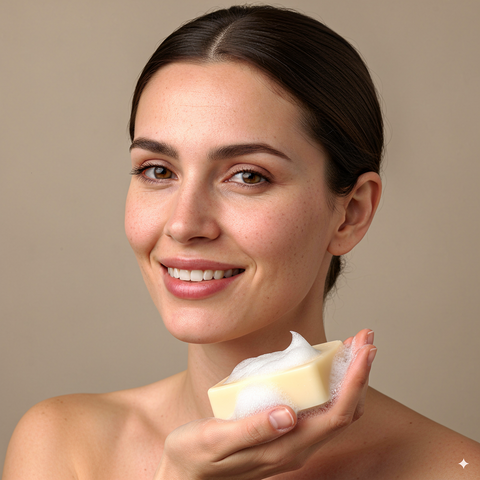 Savon Lait & Karité — Nourrit en profondeur pour une peau douce