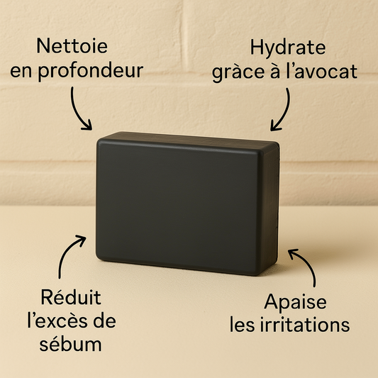 Savon Noir à l’Avocat — Nourrit et assouplit la peau
