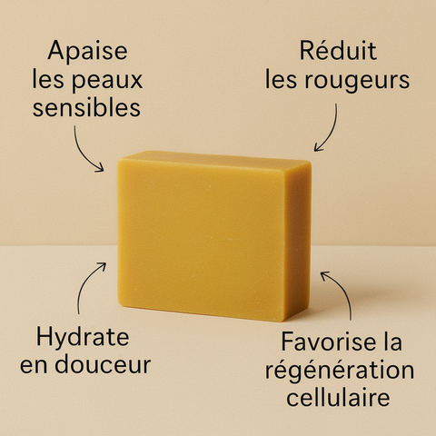 Savon Camomille — Apaise et adoucit les peaux sensibles