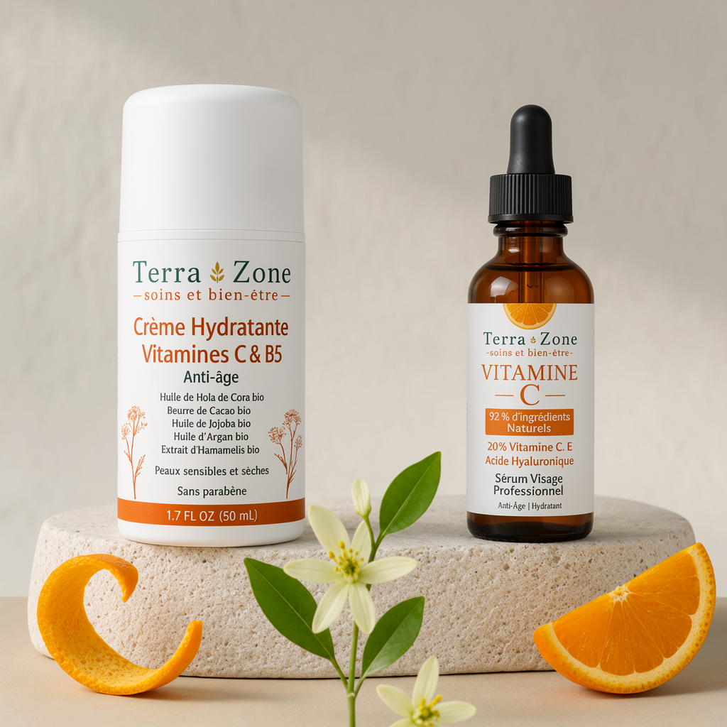 Kit Vitamine C — Éclat ++. Réveille la luminosité naturelle de votre teint