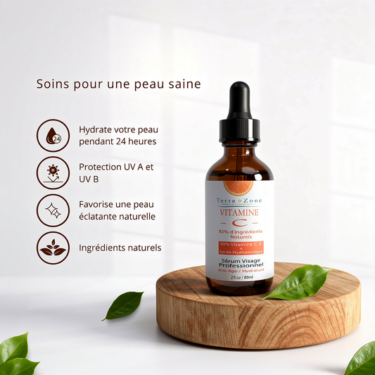 Sérum Vitamine C – Illumine et revitalise les teints fatigués