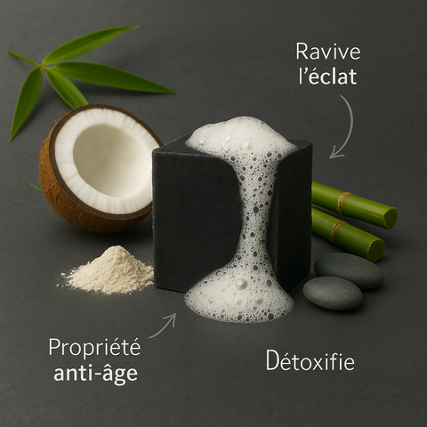 Savon au Charbon de Bambou